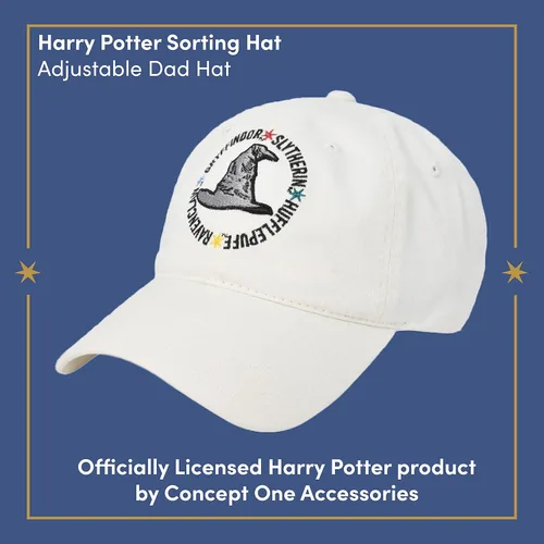 Miniatura 5 de Concept One Warner Bros Harry Potter Dad Hat, Adjustable Baseball Cap