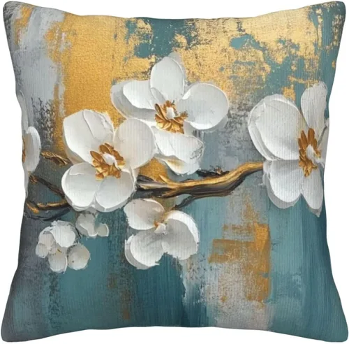 Miniatura 13 de 2 fundas de almohada de pana, fundas de almohada cuadradas suaves y cuadradas para sofá, sala de estar, 16 x 16 pulgadas