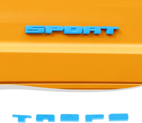 Bronco Sport - Adhesivos para portón trasero de Bronco Sport para portón trasero de ABS, letras compatibles con accesorios Bronco Sport 2021 2022