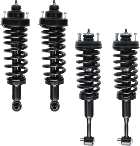 Miniatura 22 de Detroit Axle - 4 piezas de soportes para Toyota 2004 2005 2006 2007 2008 2009 Prius, soportes delanteros y traseros con resortes helicoidales