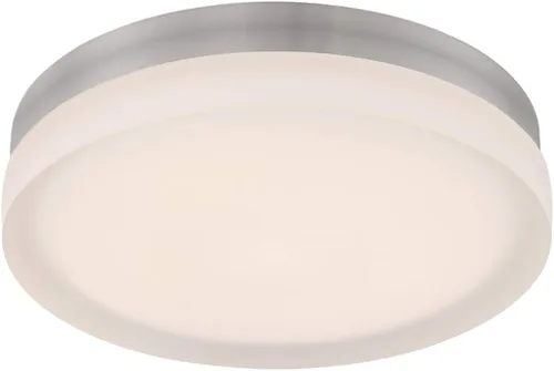 Miniatura 9 de WAC Lighting Slice - Montaje empotrado redondo LED de 15 pulgadas, 2700 K en níquel cepillado