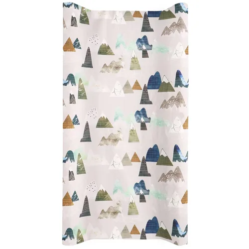 Funda para cambiador de pañales, para niños recién nacidos, suave, transpirable, para guardería, cambiador, sábanas de montañas Mountain