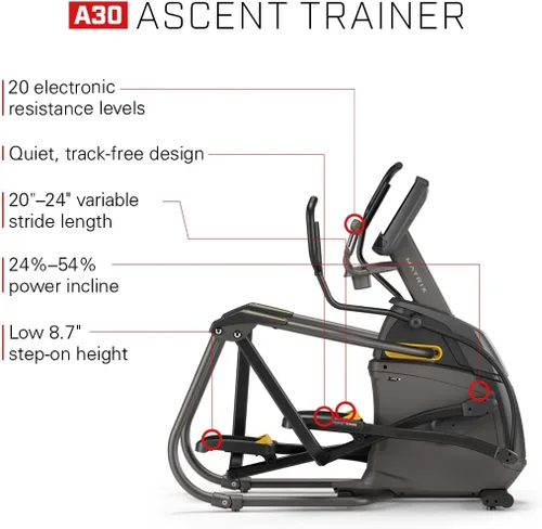 Miniatura 2 de Matrix Entrenador de ascenso Fitness A30 con consola XIR