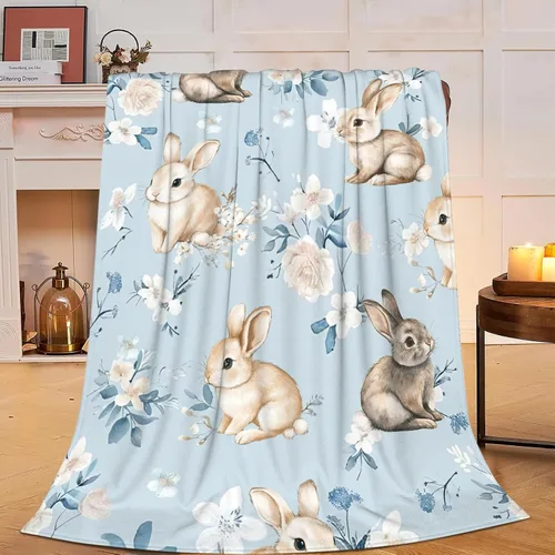 Miniatura 34 de Manta de pesca con bandera estadounidense, manta suave, cálida, acogedora, mullida, de felpa, regalos para niñas y mujeres, ligera, franela