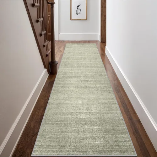 Miniatura 3 de Art&Tuft Alfombra de Pasillo 2x10 - Alfombras de Pasillo Lavables, Alfombra de Pasillo Antideslizante para Pasillo, Textura de Rayas de Pelo Alto