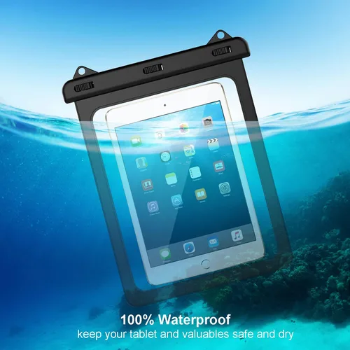Miniatura 6 de Funda impermeable para tablet de 10.5 pulgadas, bolsa seca para iPad Pro 10.5, iPad 2020 10.2, nuevo iPad 9.7, iPad Air 3, Air 2, Galaxy Tab A 9.7