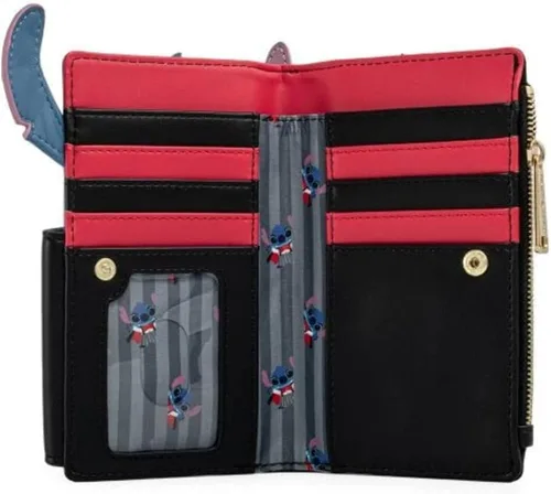 Miniatura 3 de Loungefly Disney Vampire Stitch Bowtie Wallet
