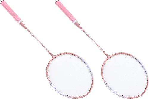 Miniatura 2 de Raqueta de bádminton, marco en forma de T, agarre antideslizante, raqueta profesional para principiantes, estudiantes, entrenamiento, escuela