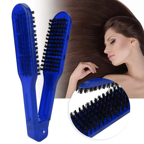 Miniatura 5 de ZJchao Cepillo para el pelo, cepillo de doble cara, alisador de pelo, alisador antiestático, peine para mujeres y hombres, adecuado para el hogar