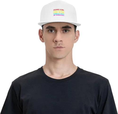 Miniatura 34 de Pride Flag in This House We Believe Science is Real Black Lives Matter Baseball Hats for Men Dad Hat,Black