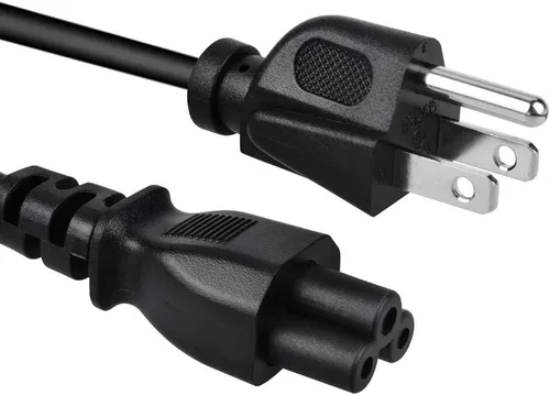 Miniatura 2 de Cable de alimentación de CA de 6 pies con certificación UL para Viewsonic X10-4KE Cable de 3 clavijas Mickey Mouse