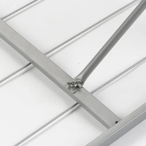 Miniatura 6 de Mantua Base de cama de plataforma premium en plata, reemplaza el somier y la base de cama
