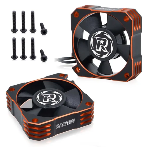 Ventilador de refrigeración de motor RC 35, disipador de calor ESC de 21000 RPM para automóvil RC 1/10 1/12 1/8 3650, 3660, 3670 motor sin