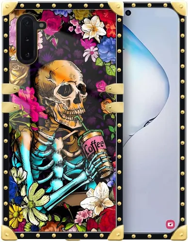 Miniatura 26 de DAIZAG Funda compatible con Samsung Galaxy Note 10 Plus, decoración dorada de mujer de fe, funda protectora de TPU suave antiarañazos