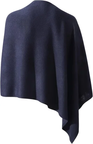 Miniatura 36 de Fomolom Ponchos para mujer, versátil, ligero, tejido sólido, chal envolvente, bufanda, accesorios para mujer