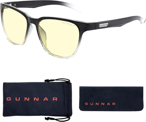 Miniatura 4 de GUNNAR - Gafas para juegos y computadora - Bloqueo de luz azul, protección UV - Berkeley Marco de ónix desteñido