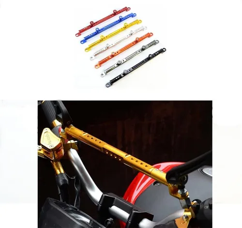 Miniatura 5 de Manillar de motocicleta palanca de barra de equilibrio para Yamaha XT660 XT660R XT660X Tenere XT 660 2004-2011 (color negro, tamaño: 1)