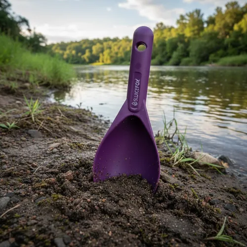 Miniatura 7 de Gold Prospecting Paydirt Scoop Pala de mano de plástico duradero Herramienta ligera para cacerear, dragar y cavar grietas