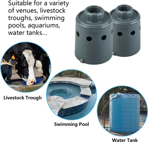 Miniatura 6 de Sistema de suministro de agua automático con válvula de flotador de 1" - Asegura suministro confiable de agua, reemplaza válvula de flotador OME