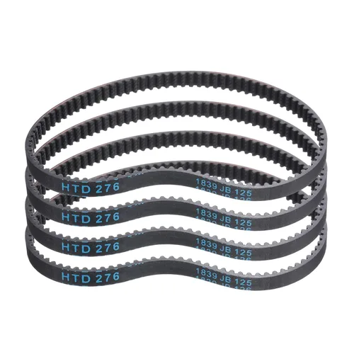 Miniatura 111 de uxcell 4pcs HTD-3M correa dentada de goma 60 dientes, 7.087 in de longitud de paso x 0.236 in de ancho x 0.094 in de altura, correa de distribución
