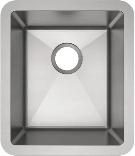 Miniatura 28 de Elkay EFRU311610T Crosstown - Fregadero de cocina de acero inoxidable de 32 1/2" bajo montaje, cuenca única - Acero inoxidable