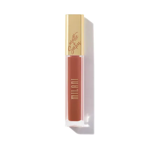 Miniatura 32 de Milani Amore Satin Matte Lip Crème - Plush (0.22 onzas líquidas) Brillo labial nutritivo libre de crueldad animal con un acabado mate suave