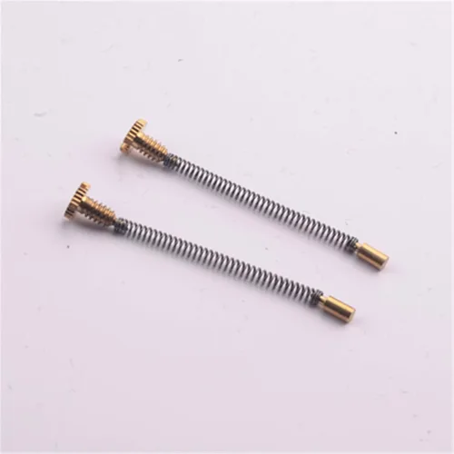 Miniatura 3 de BODYA 2 piezas de resorte de tornillo de pedernales para encendedor con placa base para encendedores de repuesto kit de reparación accesorios