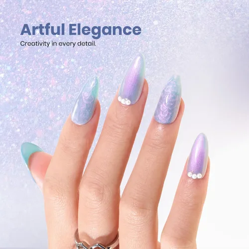 Miniatura 232 de Beetles - Esmalte de uñas de gel marrón – 0.5 onzas líquidas de esmalte de gel marrón oscuro, lámpara LED UV para uñas, regalo de manicura para I