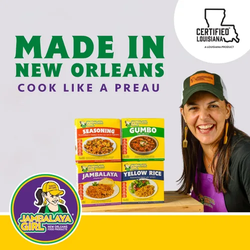 Miniatura 9 de Jambalaya Girl Base Gumbo con Roux, mezcla de sopa de Nueva Orleans, 4 onzas (1 paquete) – Fácil de cocinar – Solo tienes que añadir pollo