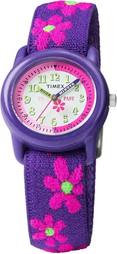 Miniatura 2 de Timex Girls Time Machines- Reloj analógico con correa de tela elástica para niñas