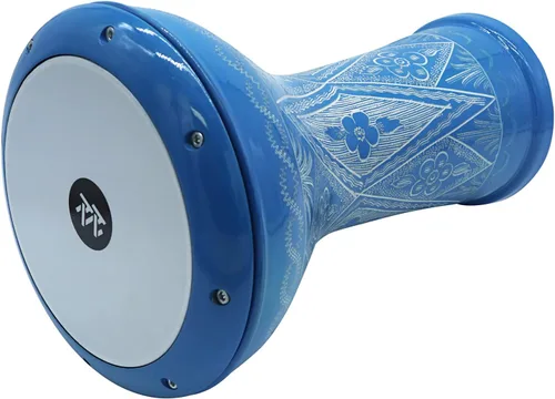 Miniatura 8 de La Darbuka Doumbek de Estilo Egipcio de 17 Pulgadas de Zaza Percussion (Negra)