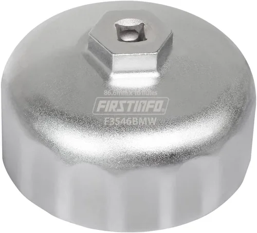 Miniatura 8 de FIRSTINFO F3545D llave de filtro de aceite de 3/8" de 88.8 mm con 15 ranuras, compatible con Hyundai y Kia