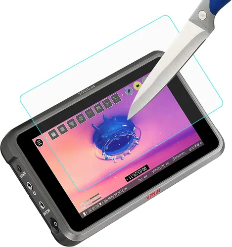 Miniatura 4 de Mr.Shield [Paquete de 3] Protector de pantalla para Atomos Ninja V y Ninja V+ de 5 pulgadas [Vidrio templado] [Vidrio japonés con dureza 9H]