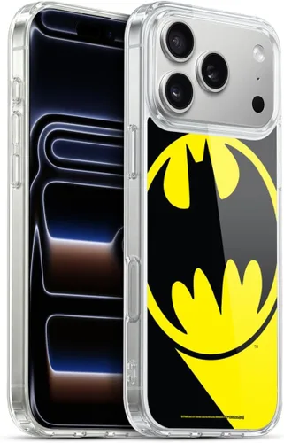 Miniatura 397 de Head Case Designs Funda de gel con licencia oficial de Batman DC Comics Bat Signal Logos [protección de grado militar] compatible con Apple iPhone 7