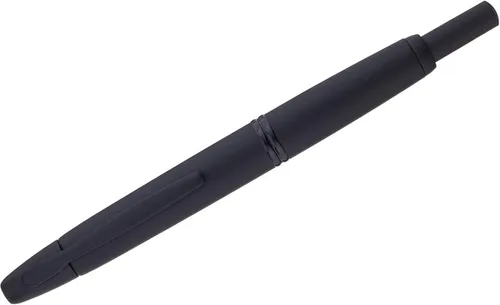 Miniatura 40 de PILOT Vanishing Point Collection - Pluma estilográfica retráctil, color azul carbonesco con detalles de rodio, tinta azul, punta fina (60149)