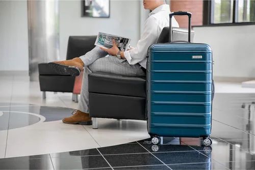 Miniatura 7 de Equipaje extensible Samsonite Omni 2 Hardside con ruedas giratorias, Negro medianoche), 138451-1548