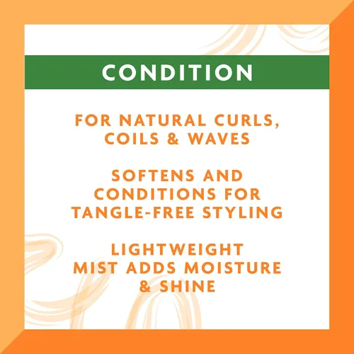 Miniatura 2 de Cantu Coil Calm Detangler con manteca de karité para cabello natural, 8 onzas líquidas