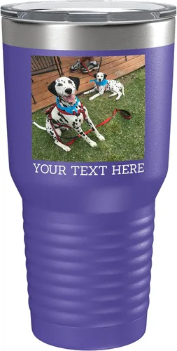 Miniatura 19 de Vaso personalizado de 30 onzas (17 colores) con foto impresa con aislamiento térmico de acero inoxidable recubierto de polvo con tapa, regalo