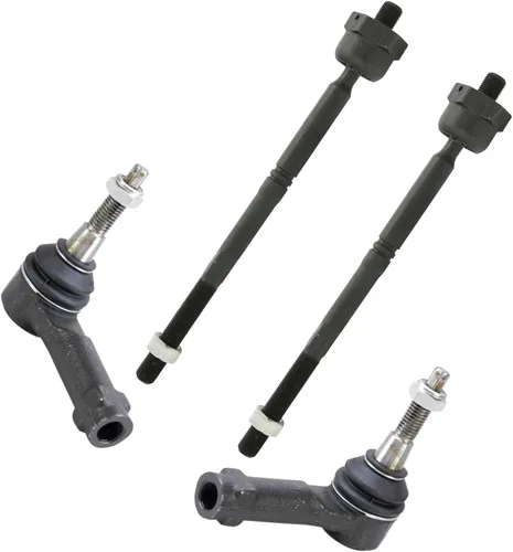 Miniatura 118 de TRQ Juego de barras de acoplamiento delanteras interiores y exteriores de 4 piezas compatible con Jeep Cherokee 1991-2001 y Comanche 91-92