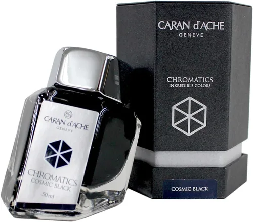 Miniatura 2 de Caran d'Ache Botella de tinta cromática de 1.7 fl oz - Cosmic Black