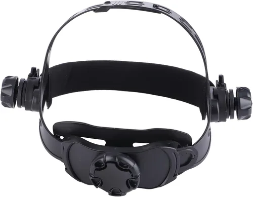 Miniatura 6 de Kit de diadema ajustable de repuesto para casco de soldadura ABS con acolchado que absorbe el sudor (negro)