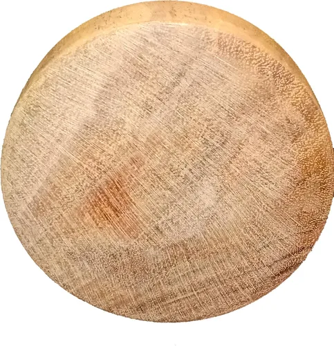 Miniatura 5 de Triturador de patatas de madera uso diario Pav de madera Bhaji/Vegetal/Triturador de patatas Roti Chapati de madera, Roti Bhakri o Khakara en Tava