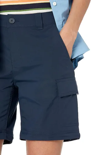 Miniatura 3 de Tienda Essentials Pantalones de senderismo al aire libre con cremallera tejida elástica para mujer