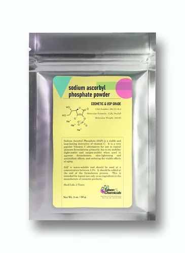 Miniatura 10 de Polvo SAP de fosfato de ascorbilo de sodio – Derivado estable de vitamina C, antioxidante para el cuidado de la piel DIY (1 onza/0.99 oz)