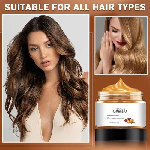 Miniatura 7 de DAMUSI Aceite de batana crudo para el crecimiento del cabello y acondicionamiento profundo, 100% puro y natural de Honduras, nutre todo