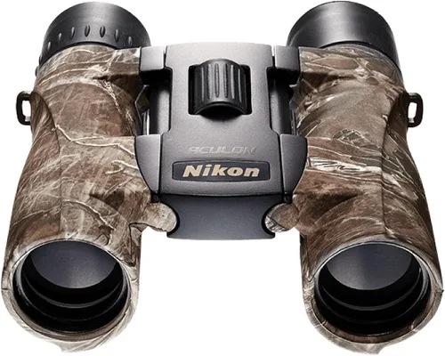 Miniatura 3 de Nikon ACULON A30 10x25 Compact Binoculars - Lightweight Dual-Hinge Design, Multilayer-Coated Lenses, Smooth Central Focus, Ergonomic Grip for
