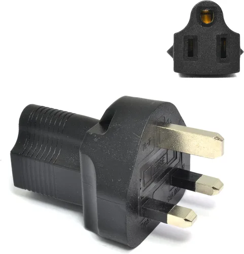 Miniatura 6 de Ceptics Japón, Filipinas NEMA 1-15 Adaptador de Enchufe de Energía para Viaje Acepta NEMA 5-15R - Certificado ETL - Grado Industrial (IG-6)
