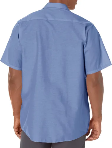 Miniatura 3 de Red Kap Camisa de trabajo industrial para hombre ajuste regular manga corta