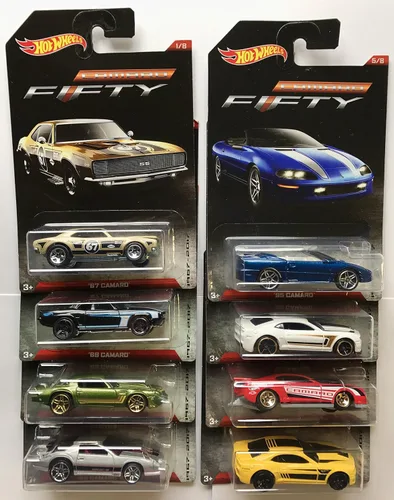 Miniatura 2 de Hot Wheels Camaro Fifty 1967 – Juego de 8 automóviles exclusivo de 2017