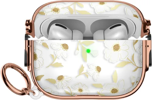 Miniatura 112 de Maxjoy para Funda Linda de AirPods 2 (2019) con Bloqueo de Seguridad, Compatible con Funda de AirPod de 2ª Generación de Mármol para Mujeres